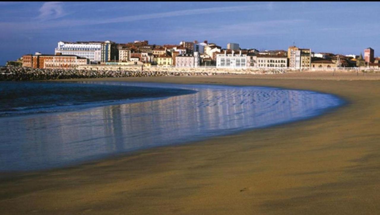 Residencial Playa Poniente 66 De Gijon Apartment Exterior photo